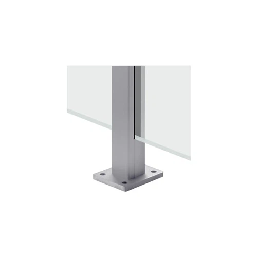 180도 중간 알루미늄 포스트 상단 장착